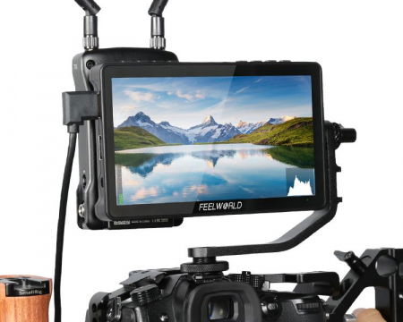Monitoare de teren - Monitor Feelworld F5 Pro V4 6”, Touchscreen, 3D LUT, 4K, HDMI