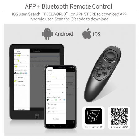 Feelworld TP10 Teleprompter Pliabil pentru Smartphone/Tableta/DSLR [5]