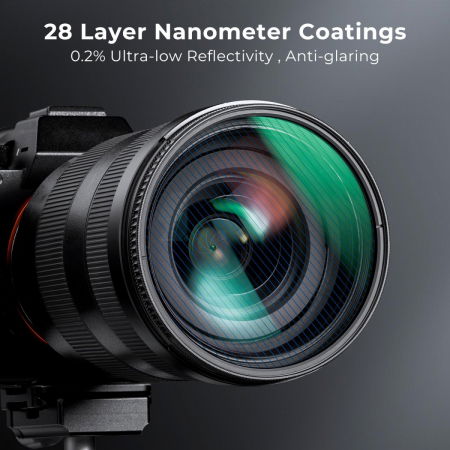K&F Concept Filtru Blue Streak Nano-X Efect Anamorphic 72mm [4]