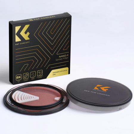 K&F Concept Filtru Shimmer Diffusion Nano-X Efect Cinematic 77mm [7]