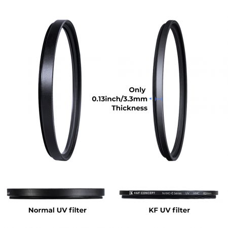 Filtru K&F Concept Slim Blue MC UV 52mm Japan Optics [6]