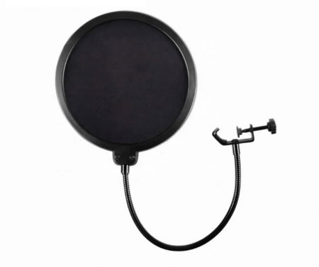 Echipamente audio - Filtru Pop pentru microfon cu prindere pe brat