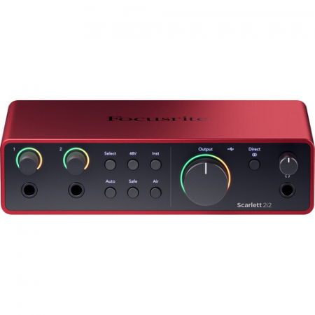 Focusrite Scarlett 2i2 USB-C Interfata audio 4th Gen (a 4-a generatie) [1]