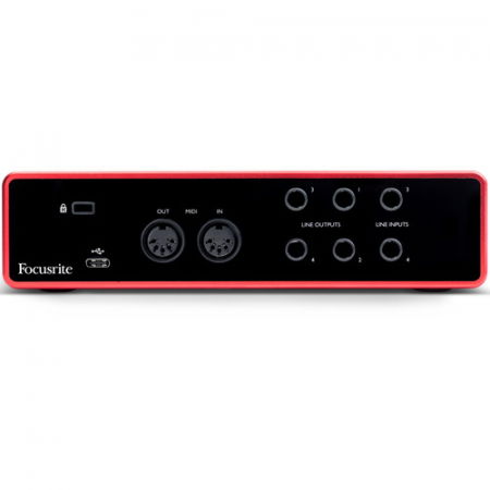 Focusrite Scarlett 4i4 4x4 Interfață USB Audio/MIDI (a treia generație) [2]