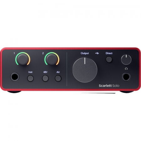 Focusrite Scarlett Solo Studio Interfata audio USB-C cu microfon si casti (4th gen) [5]