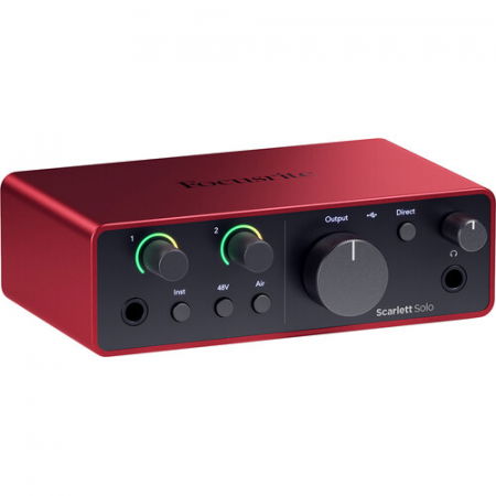 Focusrite Scarlett Solo Studio Interfata audio USB-C cu microfon si casti (4th gen) [3]