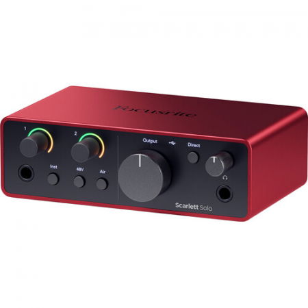 Focusrite Scarlett Solo Studio Interfata audio USB-C cu microfon si casti (4th gen) [6]