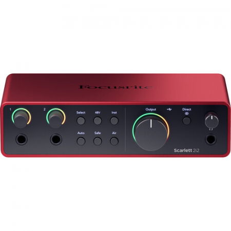 Focusrite Scarlett 2i2 Studio Interfata audio USB-C cu microfon si casti (4th gen) [4]