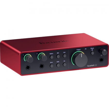 Focusrite Scarlett 2i2 Studio Interfata audio USB-C cu microfon si casti (4th gen) [3]