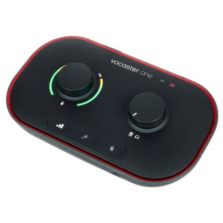 Focusrite Vocaster One Interfata Audio USB pentru podcast