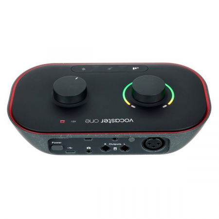Focusrite Vocaster One Interfata Audio USB pentru podcast [3]