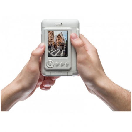 Fujifilm Instax Camera Foto Instant Mini Liplay Misty White [4]