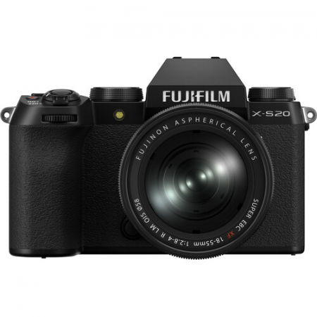 Fujifilm X-S20 Kit Aparat Foto Mirrorless XF 18-55mm f/2.8-4 R LM OIS (Negru) [4]