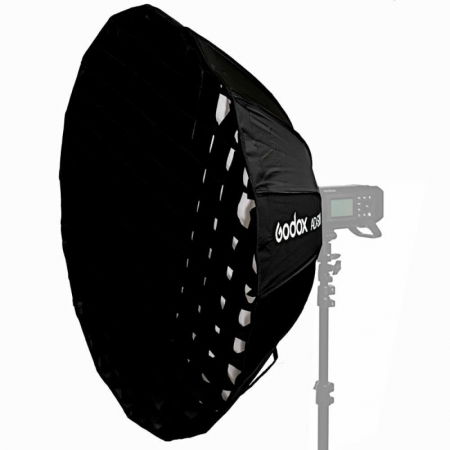 Softboxuri - Godox AD-S65S Softbox Parabolic Silver 65cm pentru AD400PRO/AD300PRO