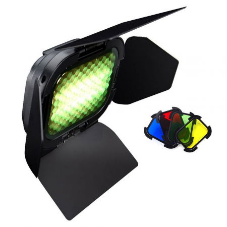 Reflectoare - Godox BD-07 Kit accesorii cu filtre colorate pentru AD200/PRO