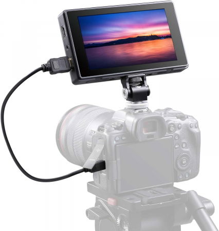 Monitoare de teren - Godox GM55 Monitor 4K HDMI Touchscreen 5,5"