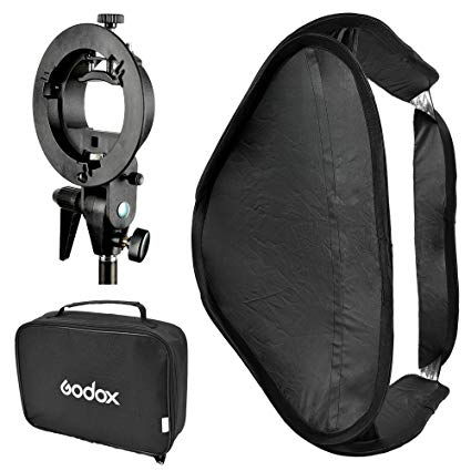 Softboxuri - Godox Kit Softbox 80 x 80cm cu adaptor S2
