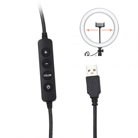 Lampa LED Circulara Bicolor [1]