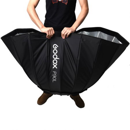 Godox P90L Softbox parabolic 16 spite 90cm montura Bowens [5]