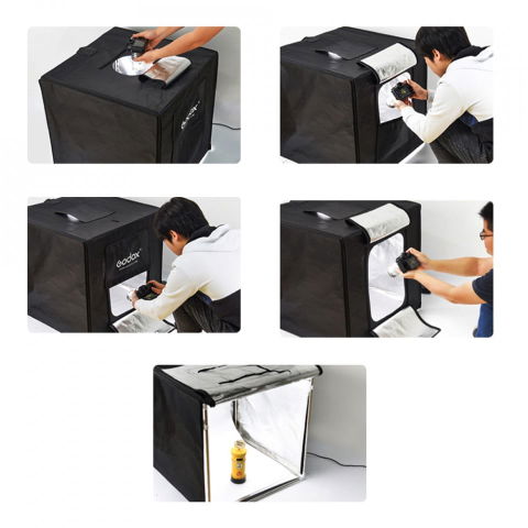 Godox Portable Triple Light LED Ministudio L40x40x40cm [2]