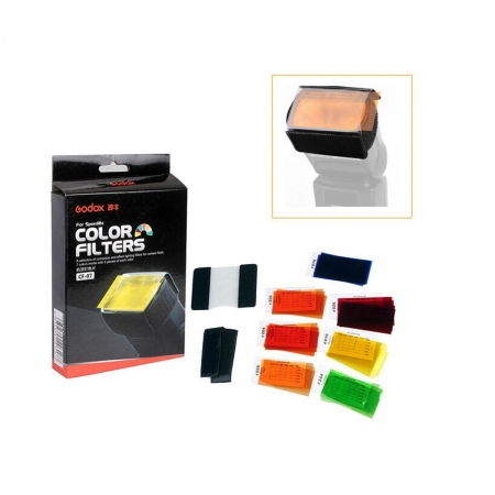 Accesorii/Bounce - Godox CF-07 set filtre colorate pentru blit