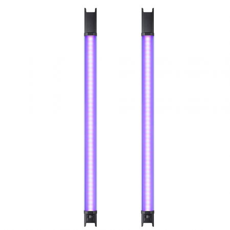 Lumini foto-video - Godox TL60 RGB Kit 2 LED Tubular 2700-6500K si telecomanda