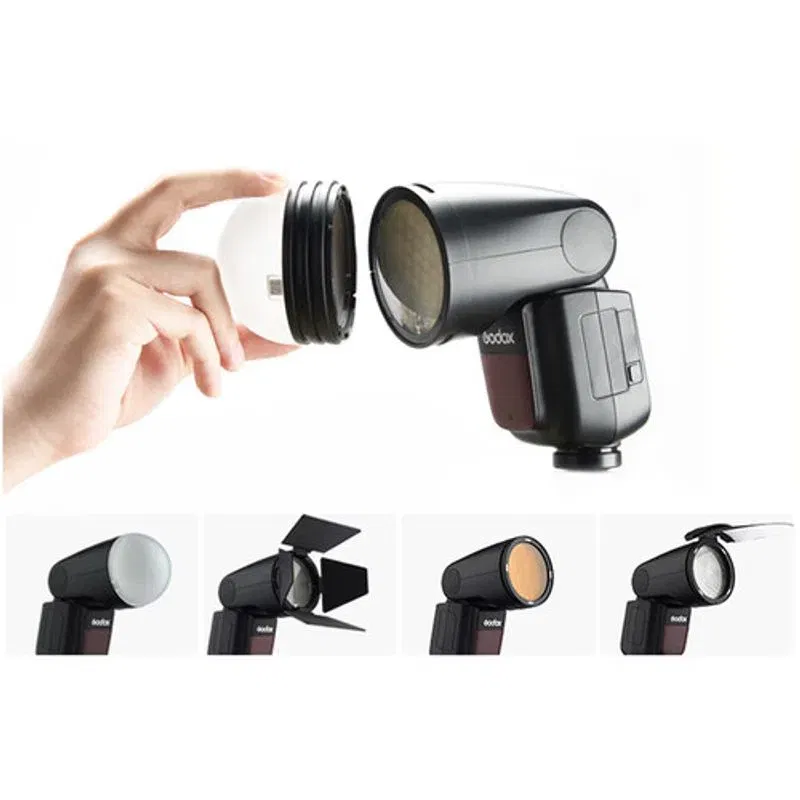 Godox V1 Blit TTL cu Cap Rotund pentru Panasonic [3]