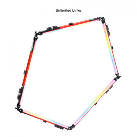 GVM BD45R LED RGB bicolor 120cm 45W cu DMX [6]