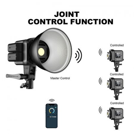 GVM KIT x 2buc SD80S LED 5600K 80W portabil si stativ [7]