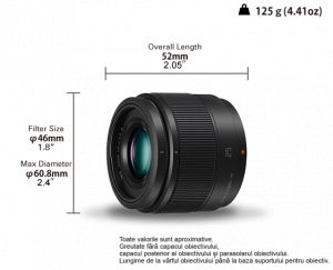 Panasonic Lumix G 25mm F1.7 Obiectiv MFT cutie alba [4]