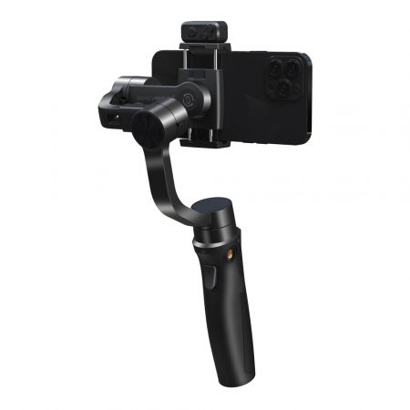 Hohem iSteady Mobile Plus Stabilizator smartphone Kit cu LED magnetic [6]