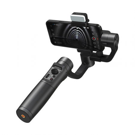 Hohem iSteady Mobile Plus Stabilizator smartphone Kit cu LED magnetic [1]