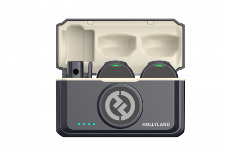 Hollyland Lark M2 Combo lavaliera wireless dubla compacta