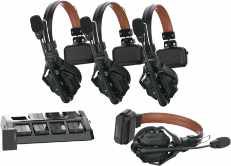 Intercom - Hollyland Solidcom C1 PRO-4S Sistem intercom 4 casti