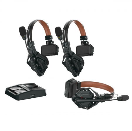 Intercom - Hollyland Solidcom C1 PRO-3S Sistem intercom 3 casti