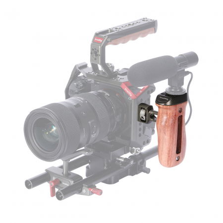 SmallRig HSS2642 Wood Side Handle cu Arri-Style Mount [5]