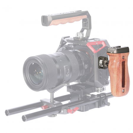 SmallRig HSS2642 Wood Side Handle cu Arri-Style Mount [6]