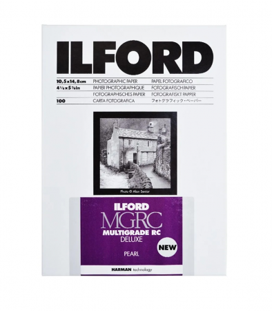 Fotografie pe film - Ilford Multigrade RC Deluxe Glossy 10.5x14.8cm 100 buc