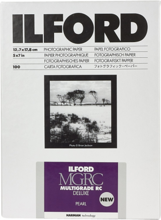 Fotografie pe film - Ilford Multigrade RC Deluxe Pearl 12.7x17.8cm 25buc