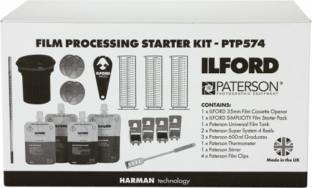 Ilford Paterson Kit Starter Complet Developare Alb-Negru [1]