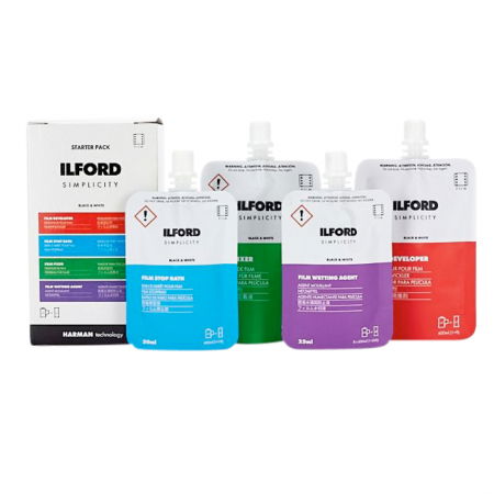 Fotografie pe film - Ilford Simplicity Kit Starter pentru developare film alb-negru