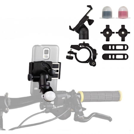 Accesorii Smartphone - Joby Dispozitiv prindere pentJoby Dispozitiv prindere telefon cu lumini pentru bicicletaru bicicleta