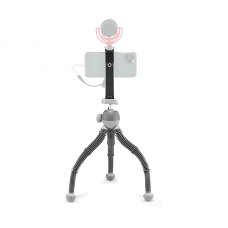 Accesorii Smartphone - JOBY Podzilla cu kit de montare pentru telefon Griptight 360 (gri)