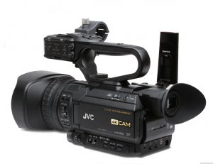 JVC GY-HM250E camera video 4K Live Streaming cu microfon XLR [1]