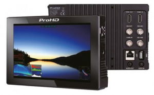 Monitoare - JVC camera monitor de teren 7 Inch 1920x1080 LCD FullHD video cinema  vectorscop, waveform monitor, histograma 