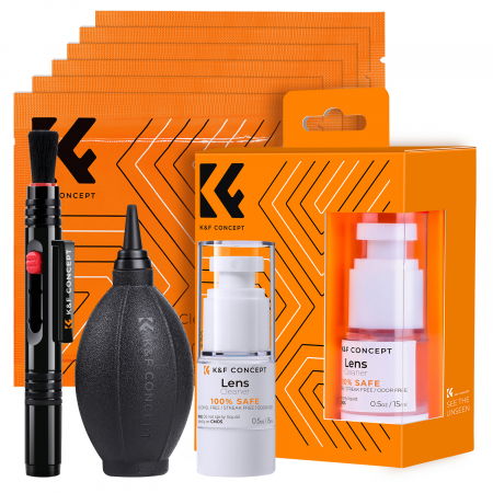 K&F Concept 9-in-1 pentru curatarea lentilelor [6]