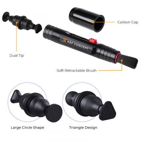K&F Concept 9-in-1 pentru curatarea lentilelor [10]