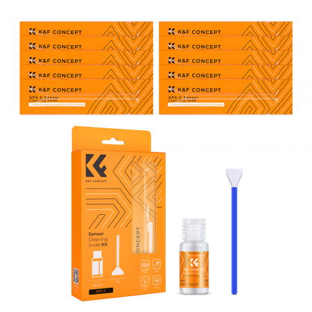 K&F Concept Kit curatare senzor Crop 16mm [10]