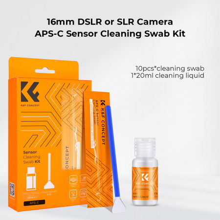 K&F Concept Kit curatare senzor Crop 16mm [12]