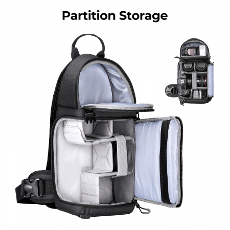 K&F Concept Sling foto cu acces rapid 10L [7]